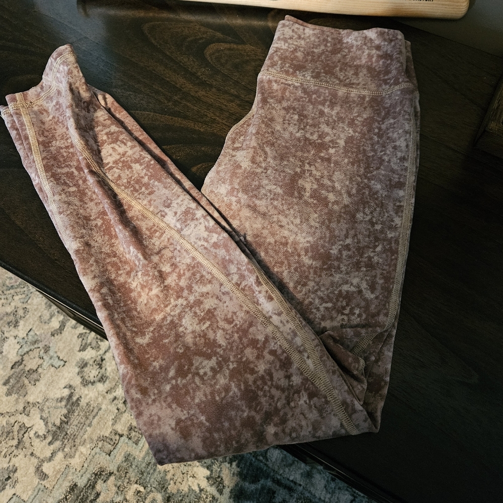 Fleo Marbled Brown Leggings